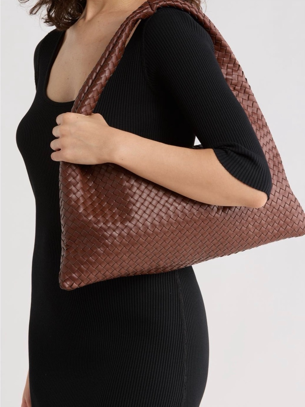 Urban expressions woven shoulder bag NEW $90 MSRP